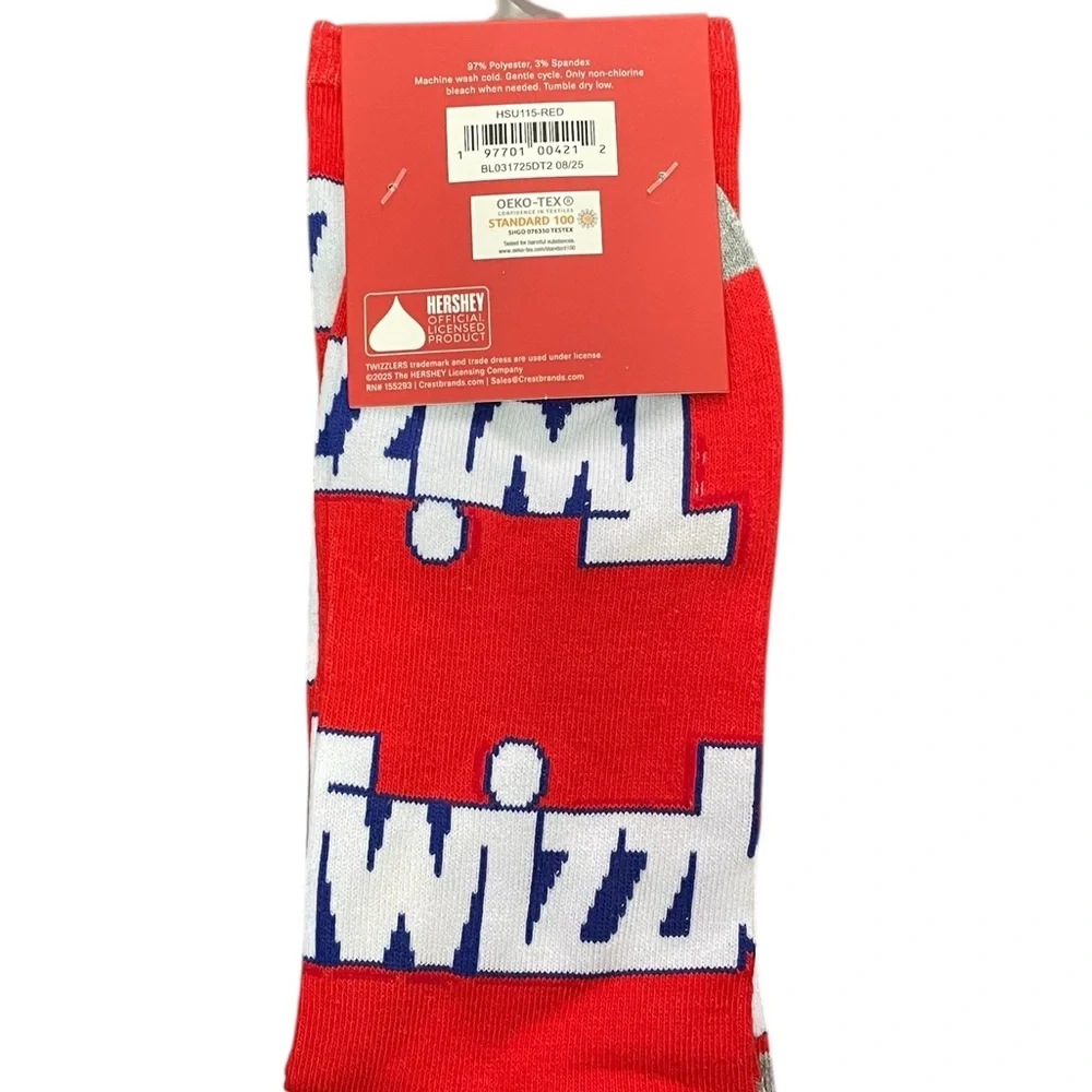 TWIZZLERS‎ Casual Socks Fun and Quirky Fits Shoe Size 6-12